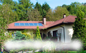 ¡Calefacción solar eficaz!